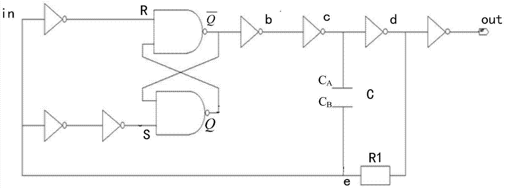 A kind of measuring device and measuring method of MOS tube well resistance