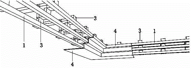 Pure light steel keel ceiling