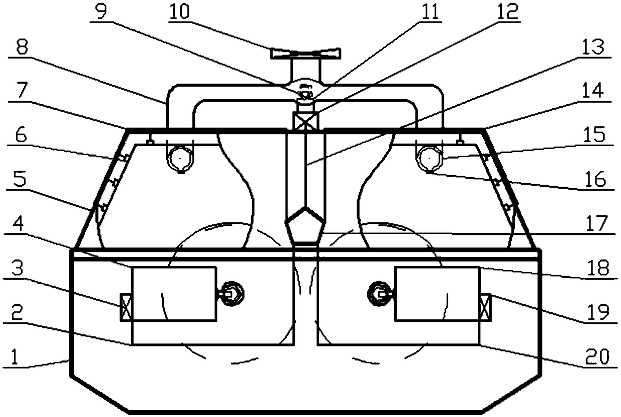 Double-motor stirrer capable of adjusting humidity of mixture and humidity adjusting method