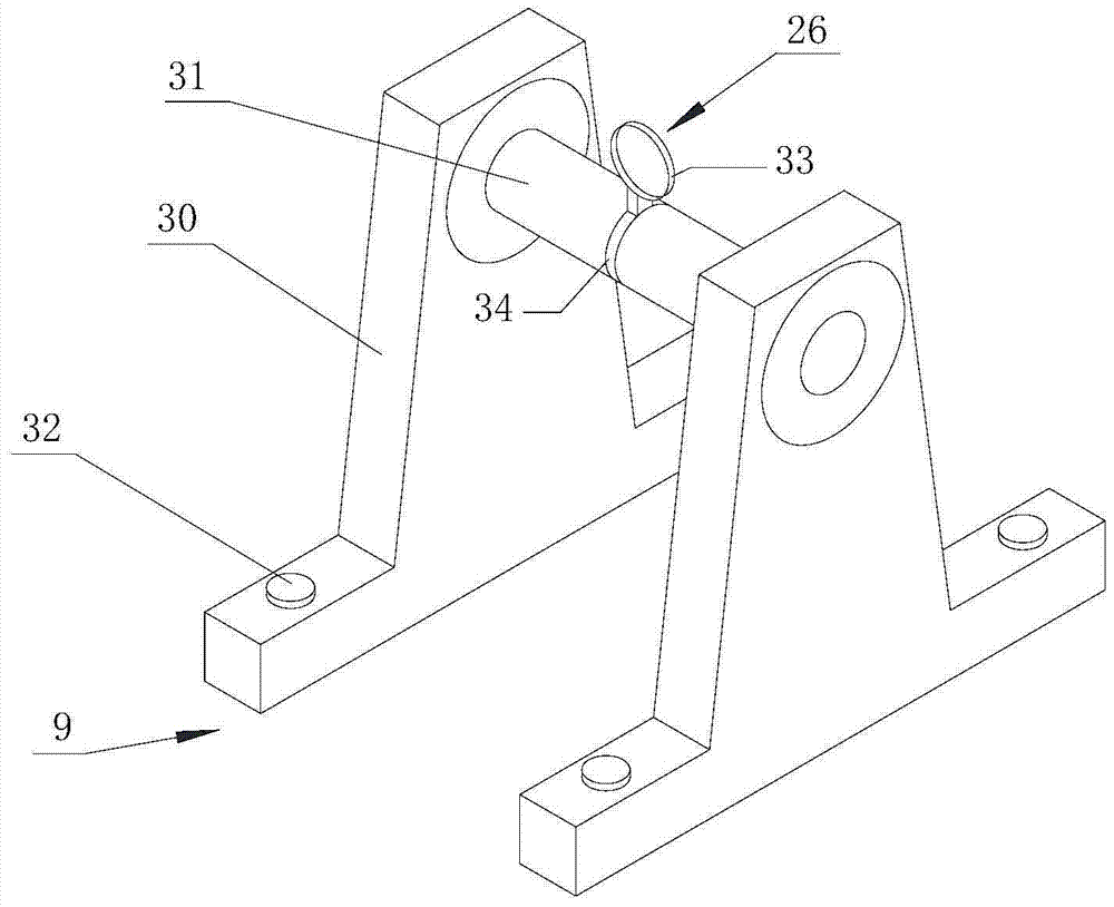 A test device for testing the pull-out strength of plant roots in the field