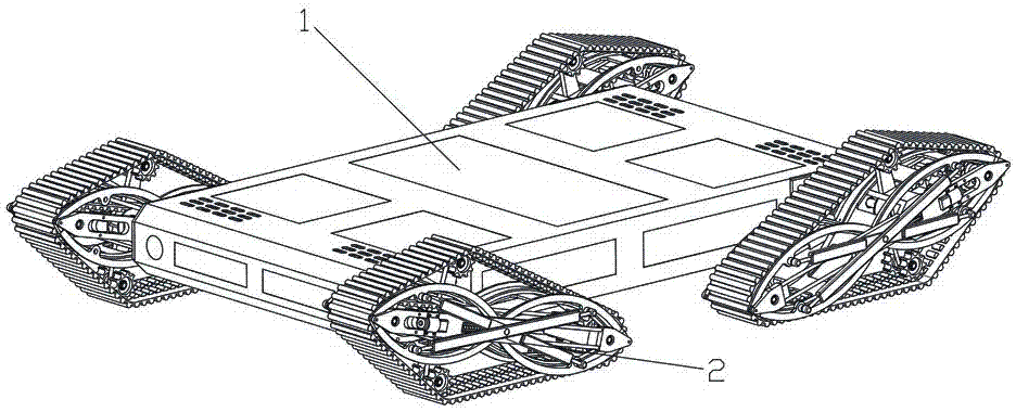 A Modified Wheel-Tread-Leg Composite Robot