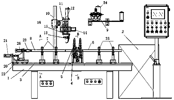 Circular seam welding machine