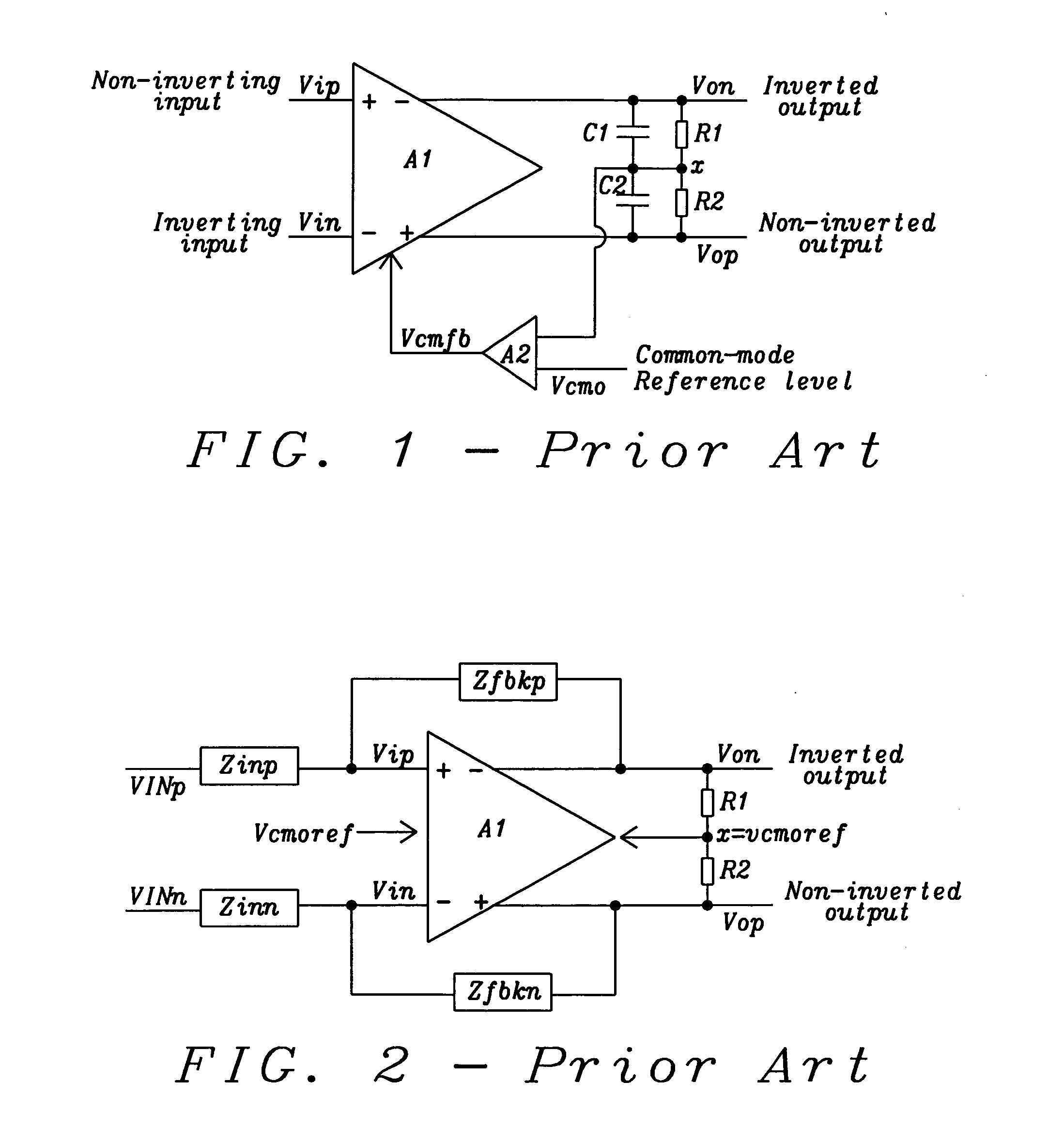 Amplifier common-mode control methods