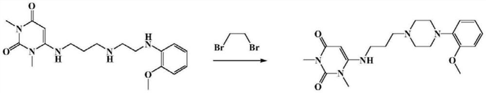 A kind of preparation method of urapidil hydrochloride