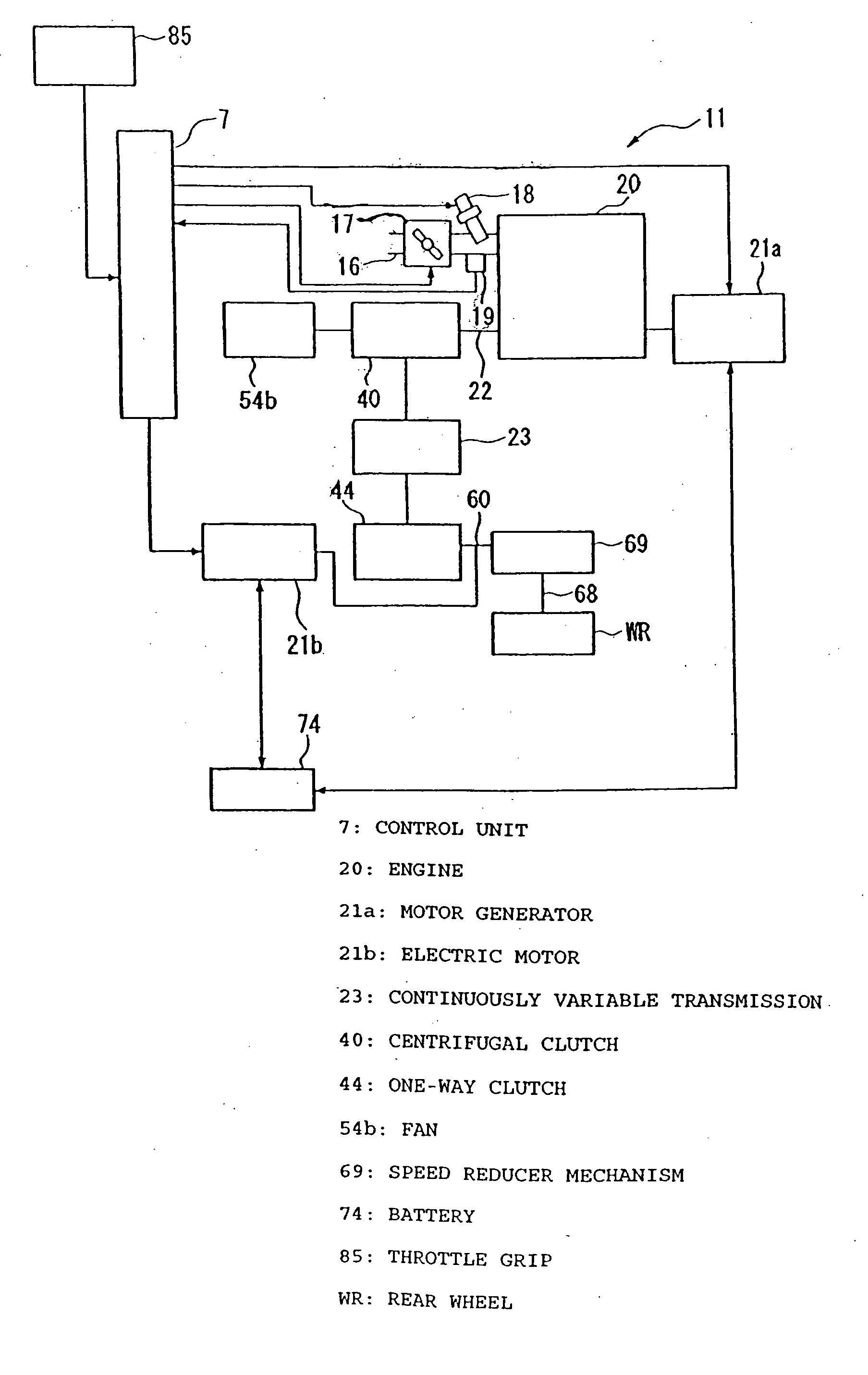 Electric generator control method and apparatus, and vehicle equipped with such apparatus