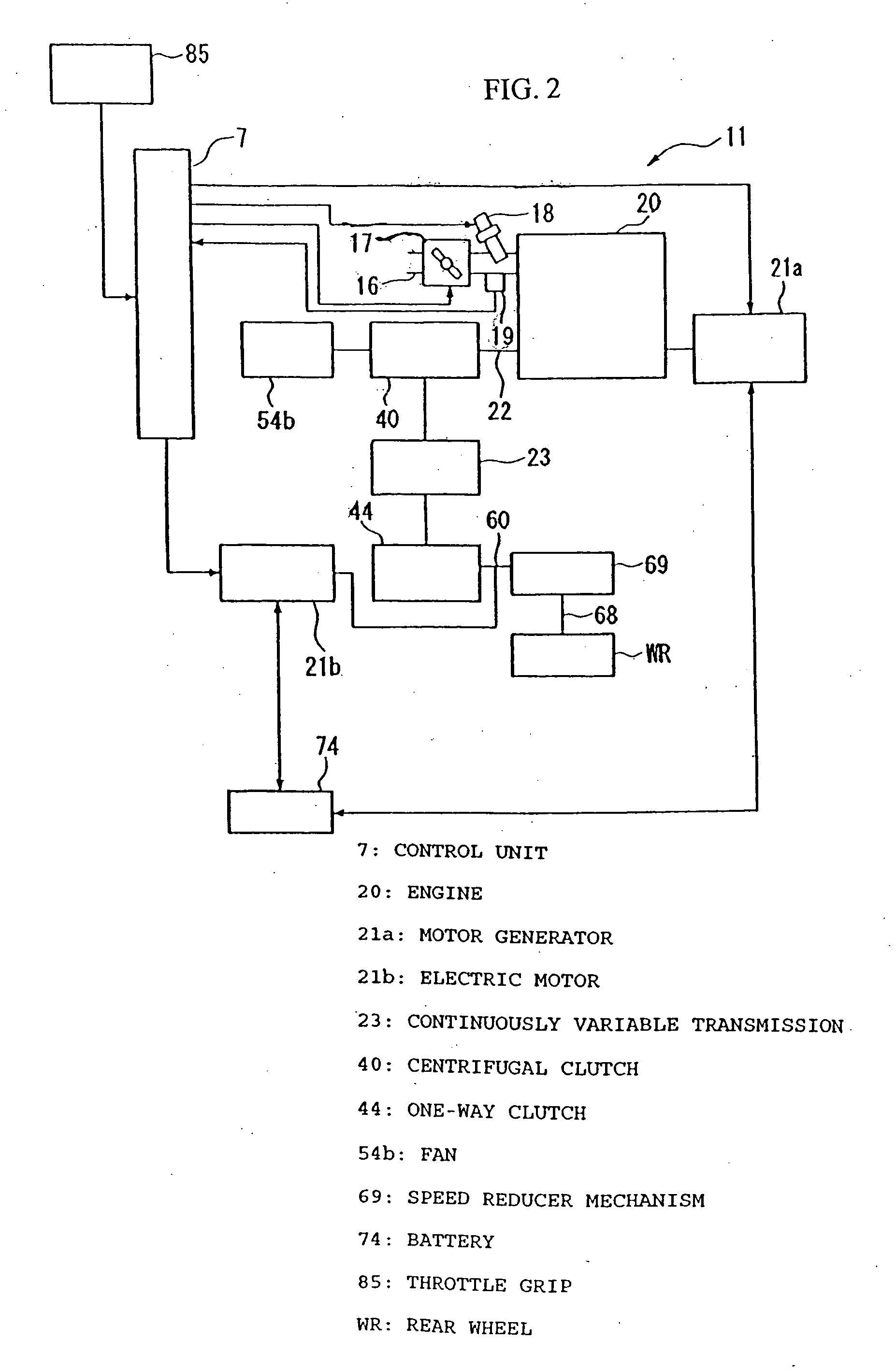 Electric generator control method and apparatus, and vehicle equipped with such apparatus