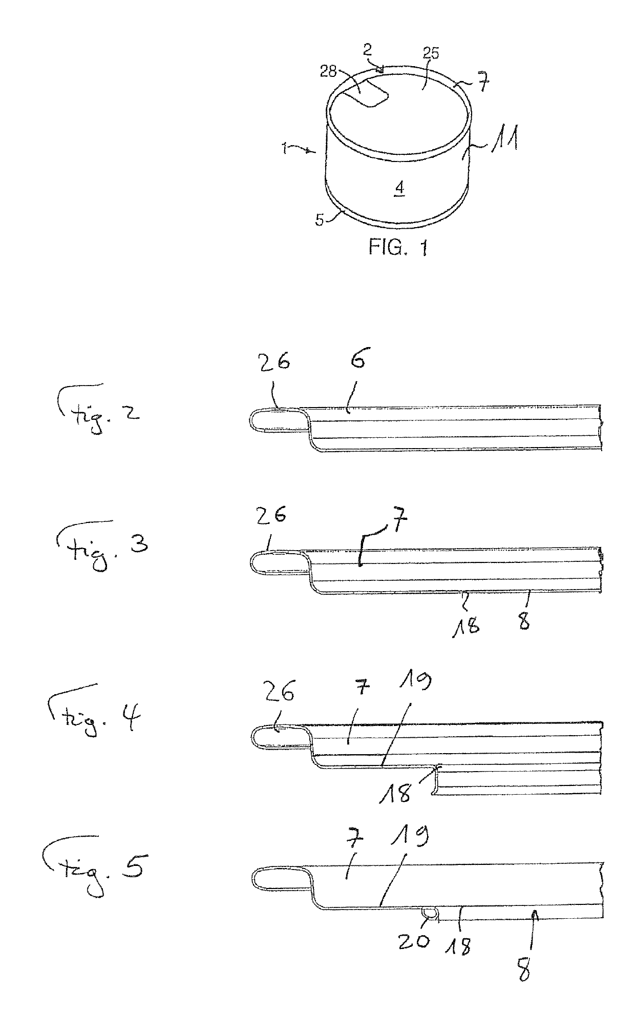 Package comprising peel-off lid and dosing spoon