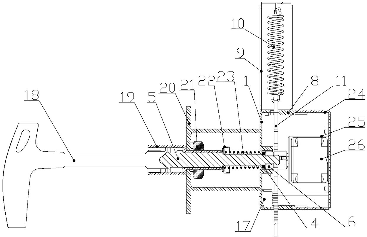 Electric control lock and method for closing window-shades of ventilation pavilion remotely