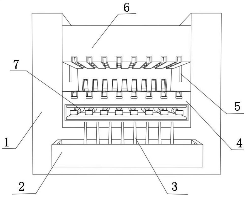 Flexible yarn clearing device for yarn spooling processing