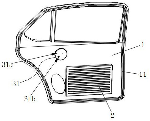 car door structure