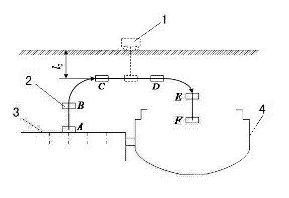 Anti-shaking control method for container shore bridge hanger