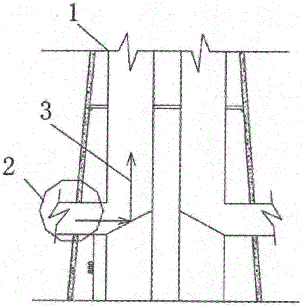 Double-pipe or multi-pipe type chimney smoke discharging system