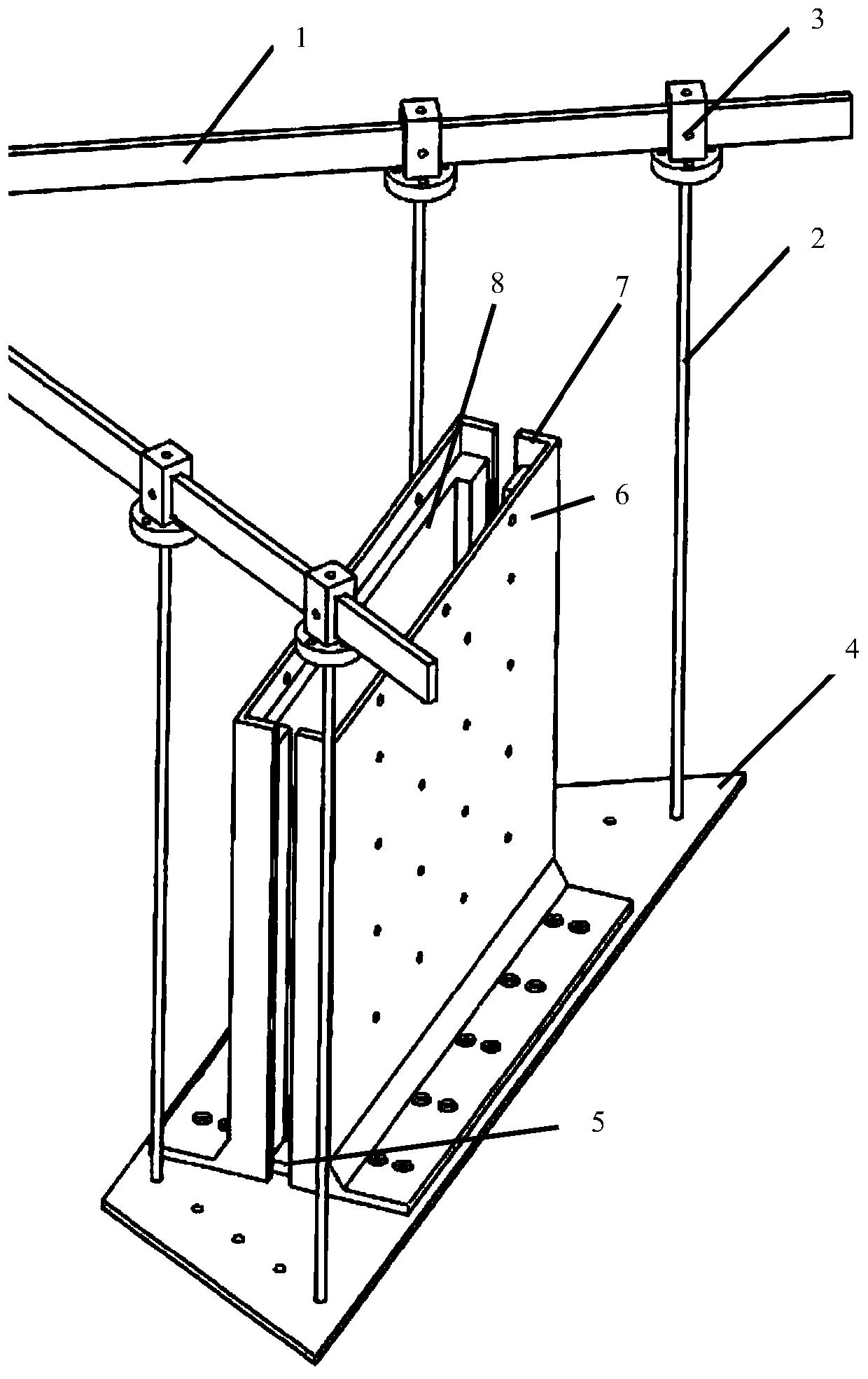 Coating tool for large square reflecting lens