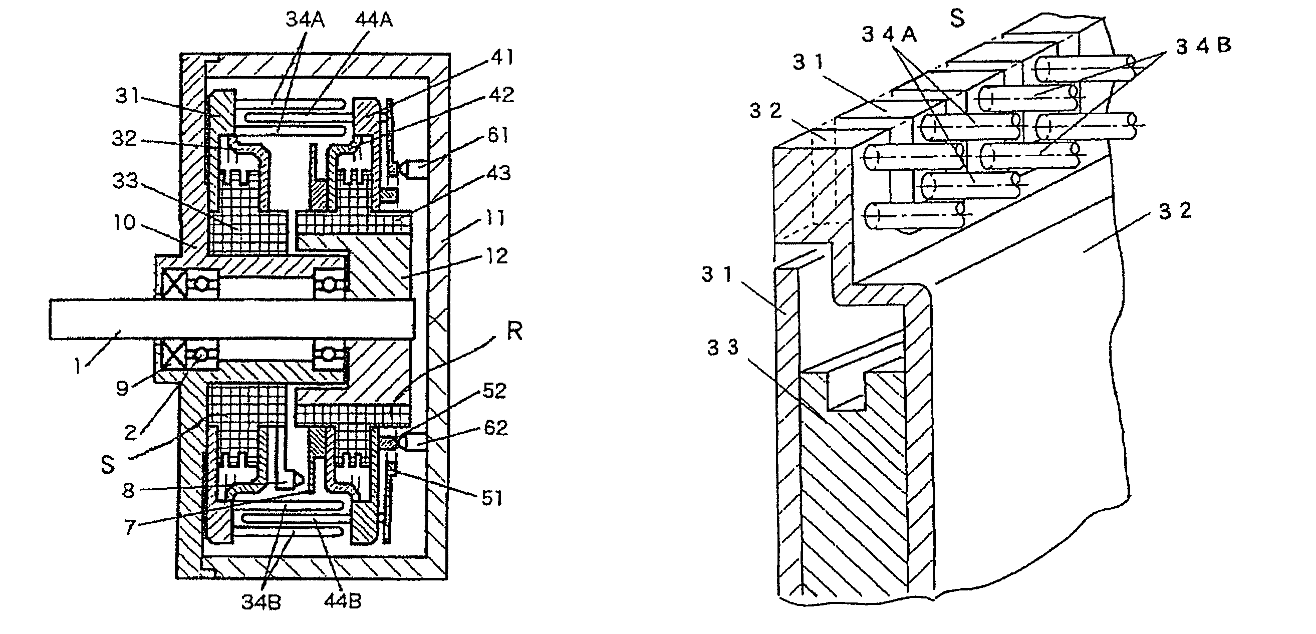 Electrostatic motor