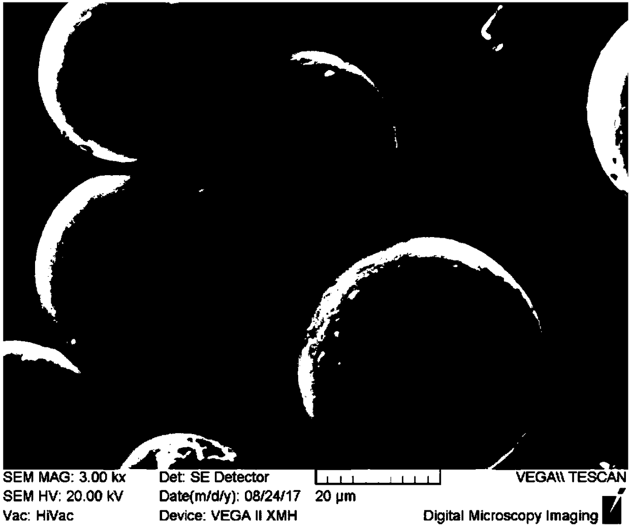 Method and device for preparing spherical titanium nitride powder