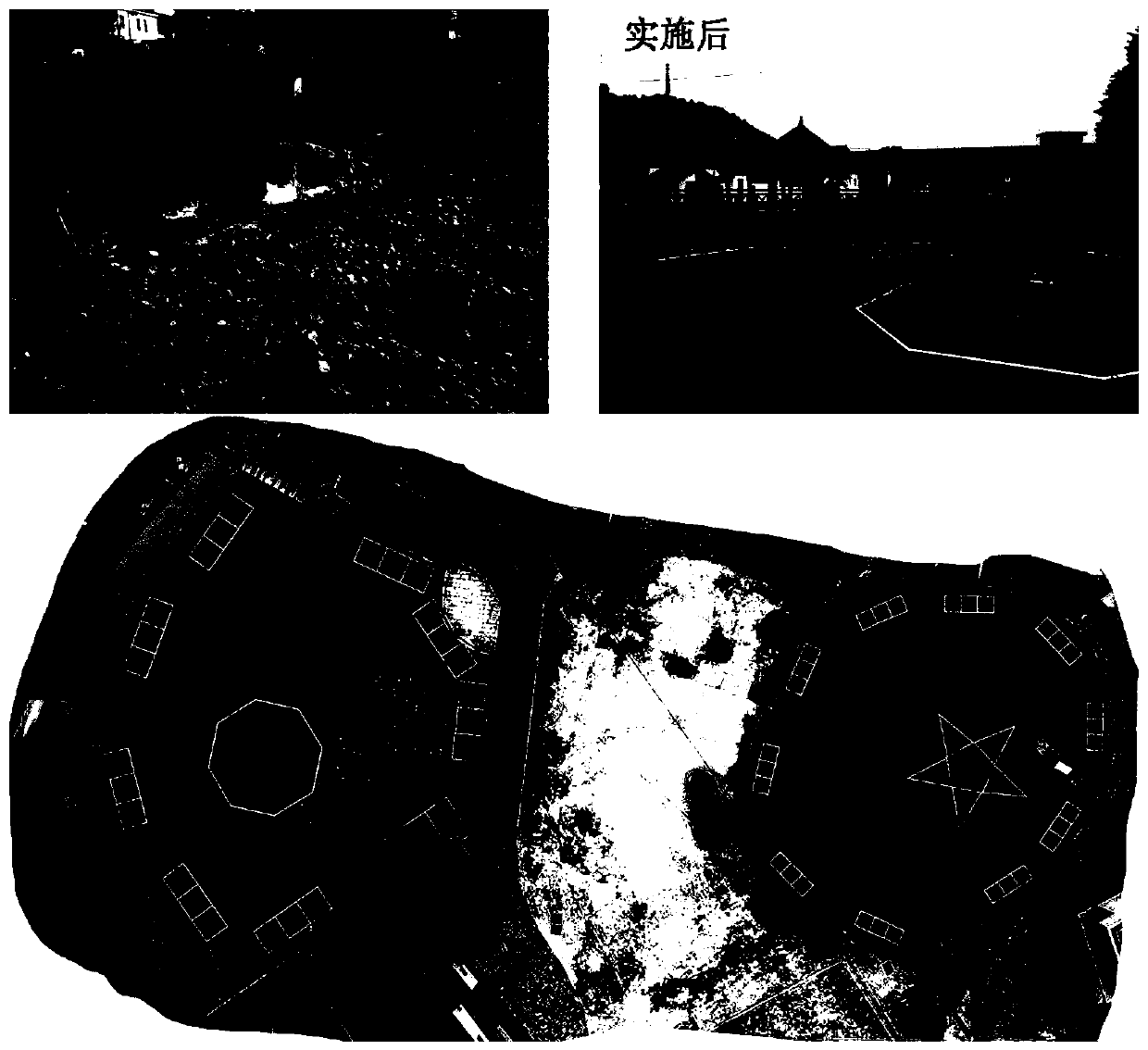 Village ecological landscape pond system for resource utilization of nitrogen and phosphorus in water body