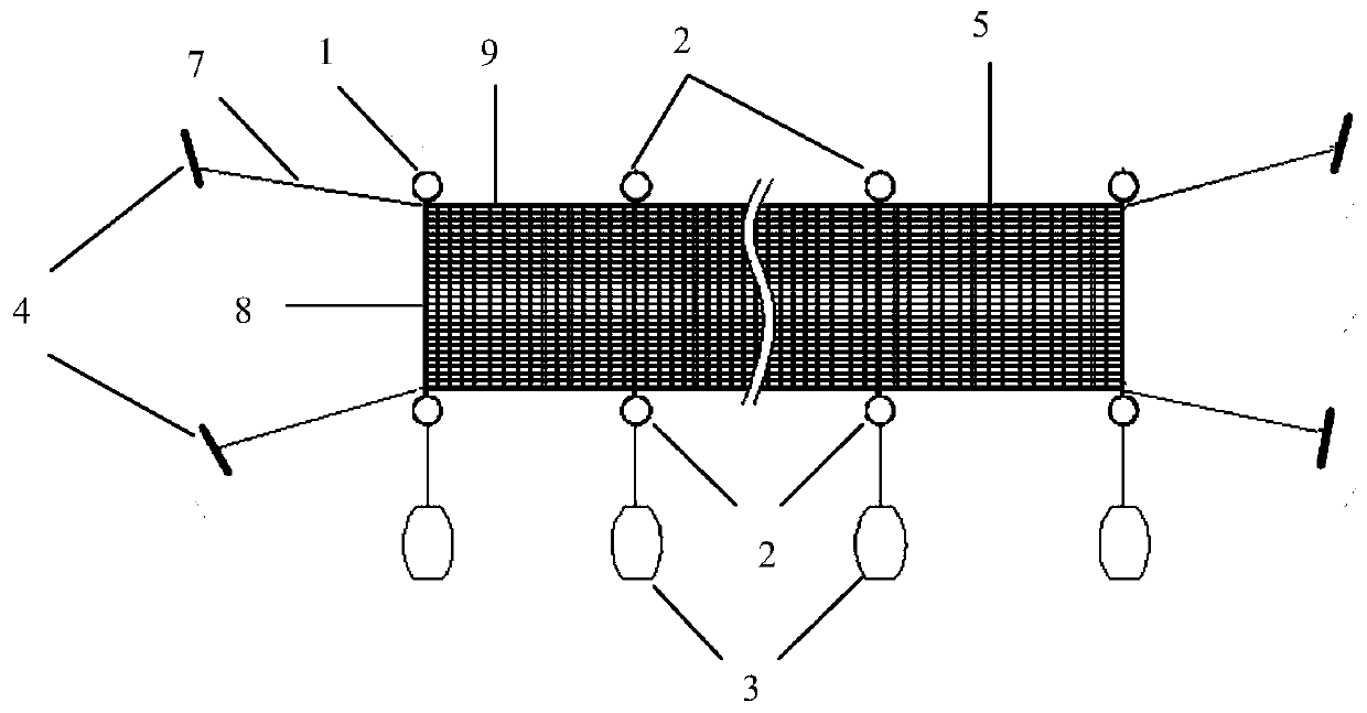 Prevention and control method for green algae in seawater pond based on physical shading layer