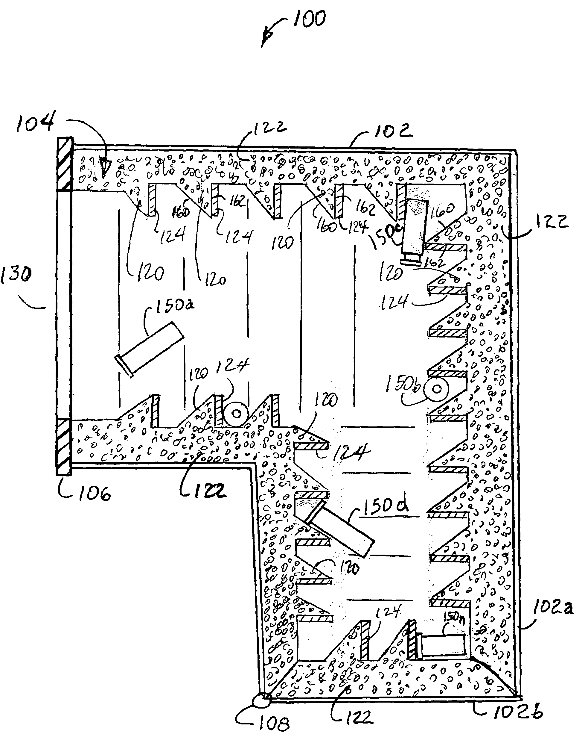 Multi-position spent cartridge casing catcher