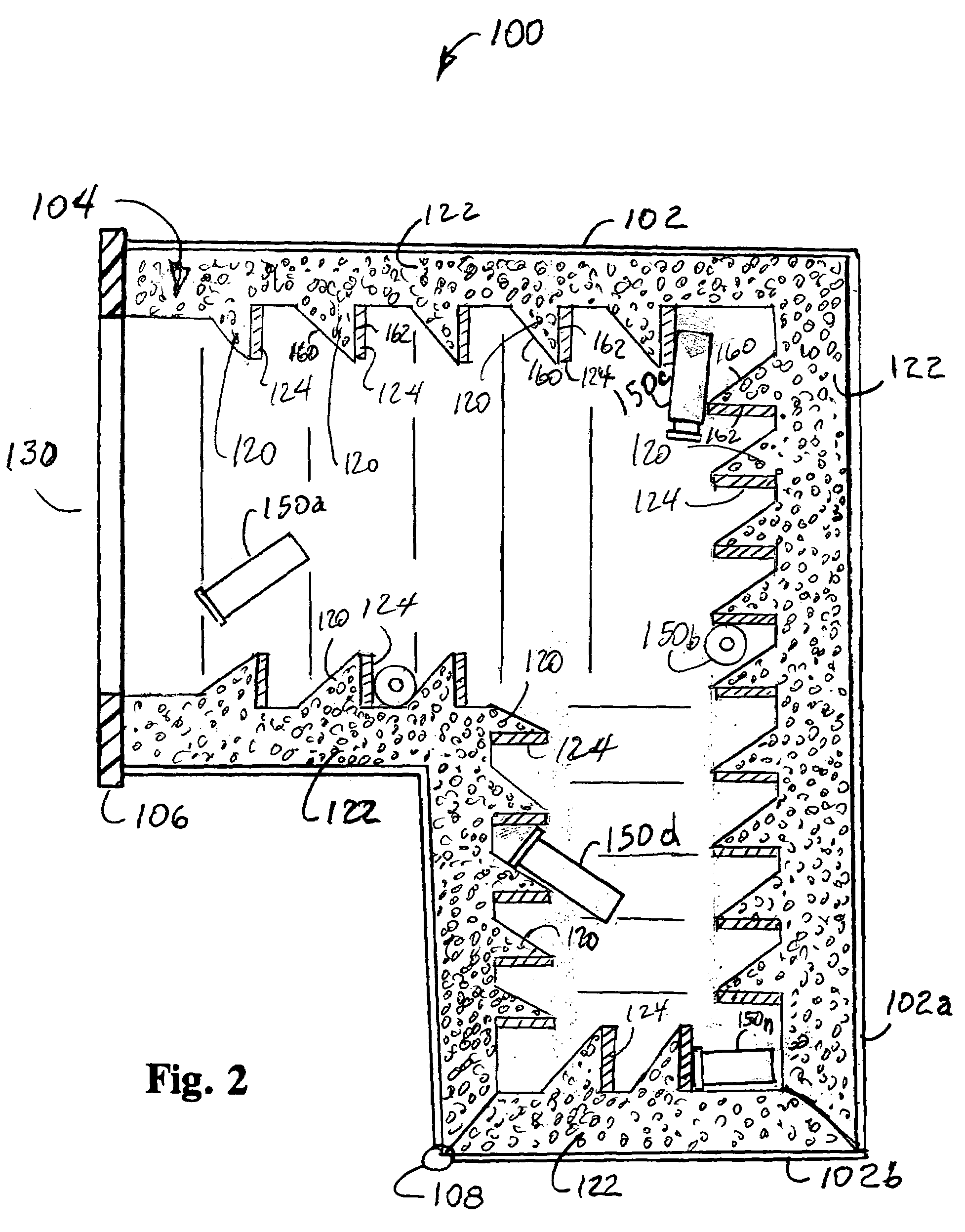 Multi-position spent cartridge casing catcher