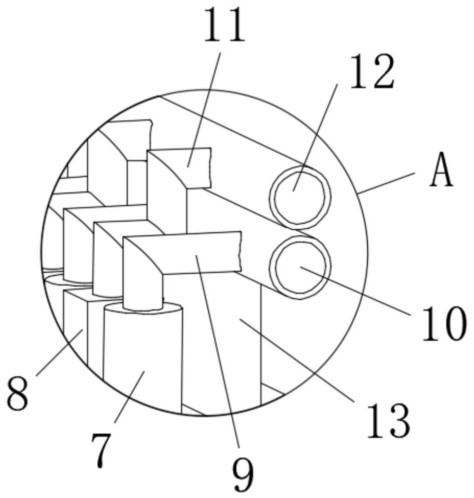 Ground tile joint filling device for building construction