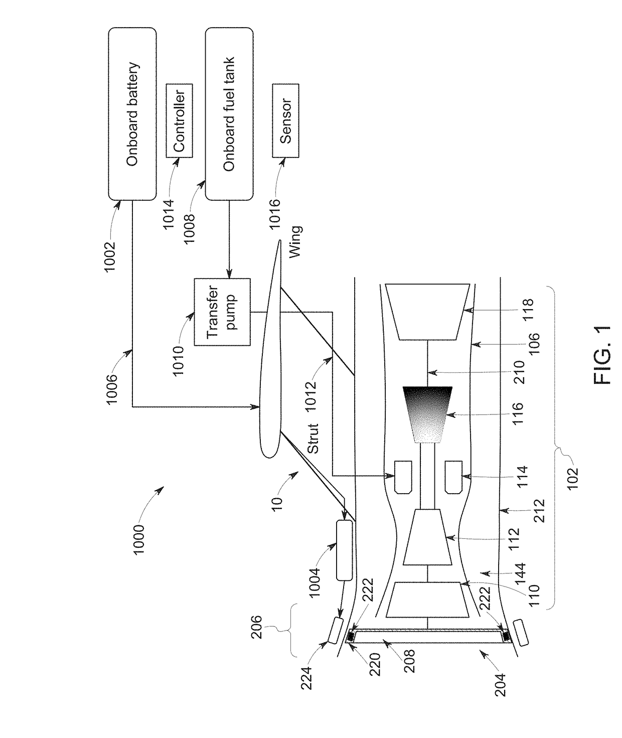 Propulsor assembly for an aircraft