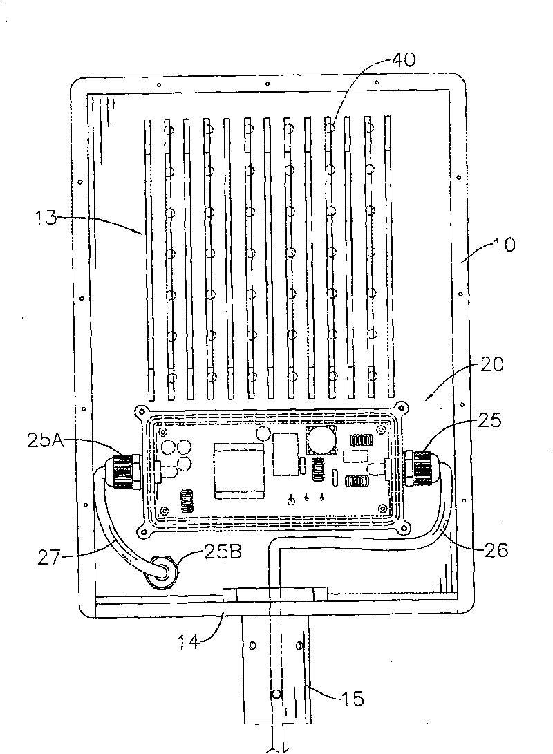 Power supplier assembling structure of lighting device