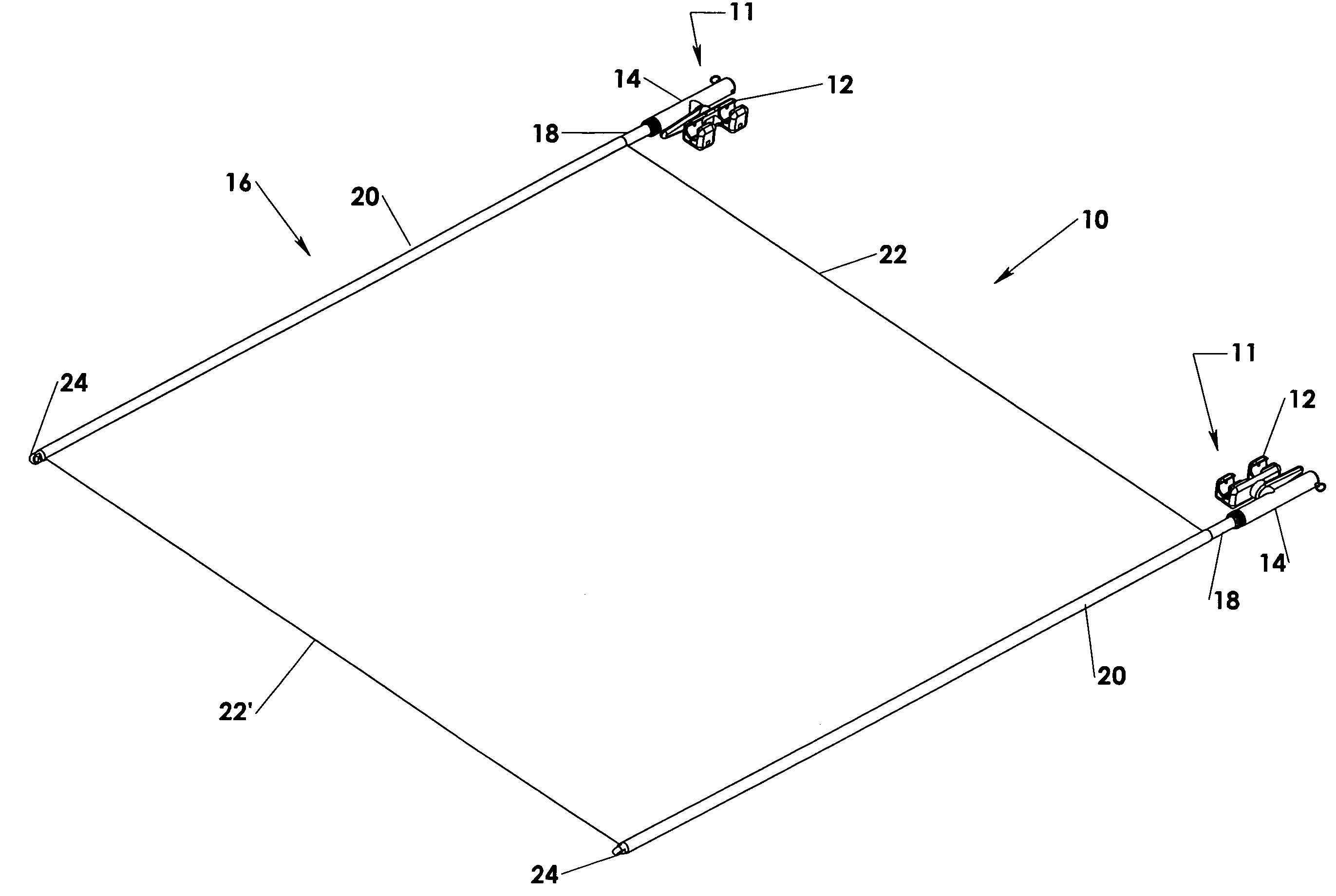 Movable shade assembly for watercraft