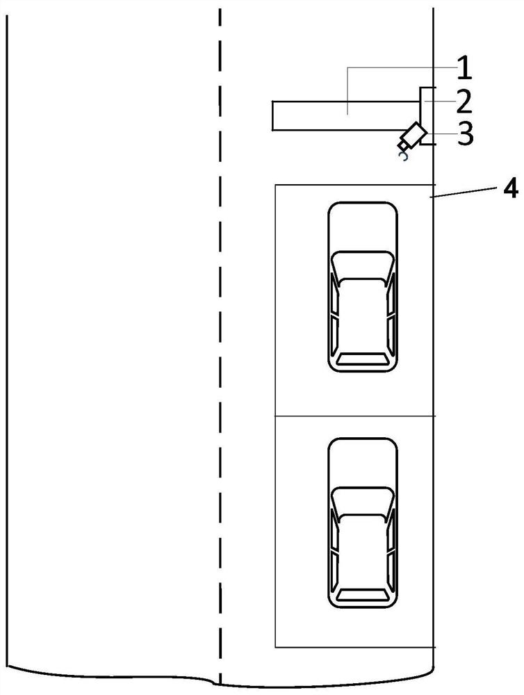 A method for setting a temporary parking area for online car-hailing vehicles