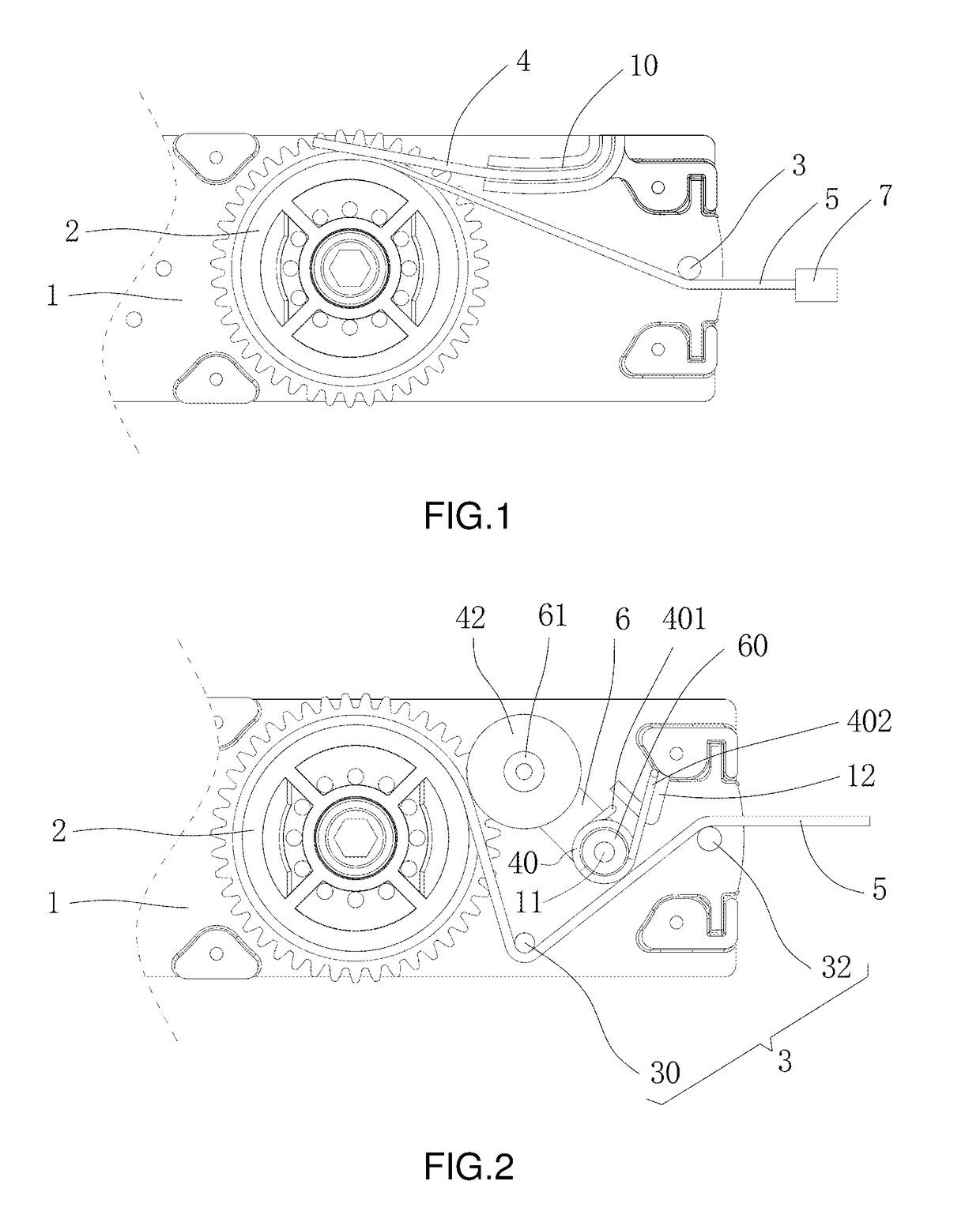 Cord winding mechanism for a cordless window blind