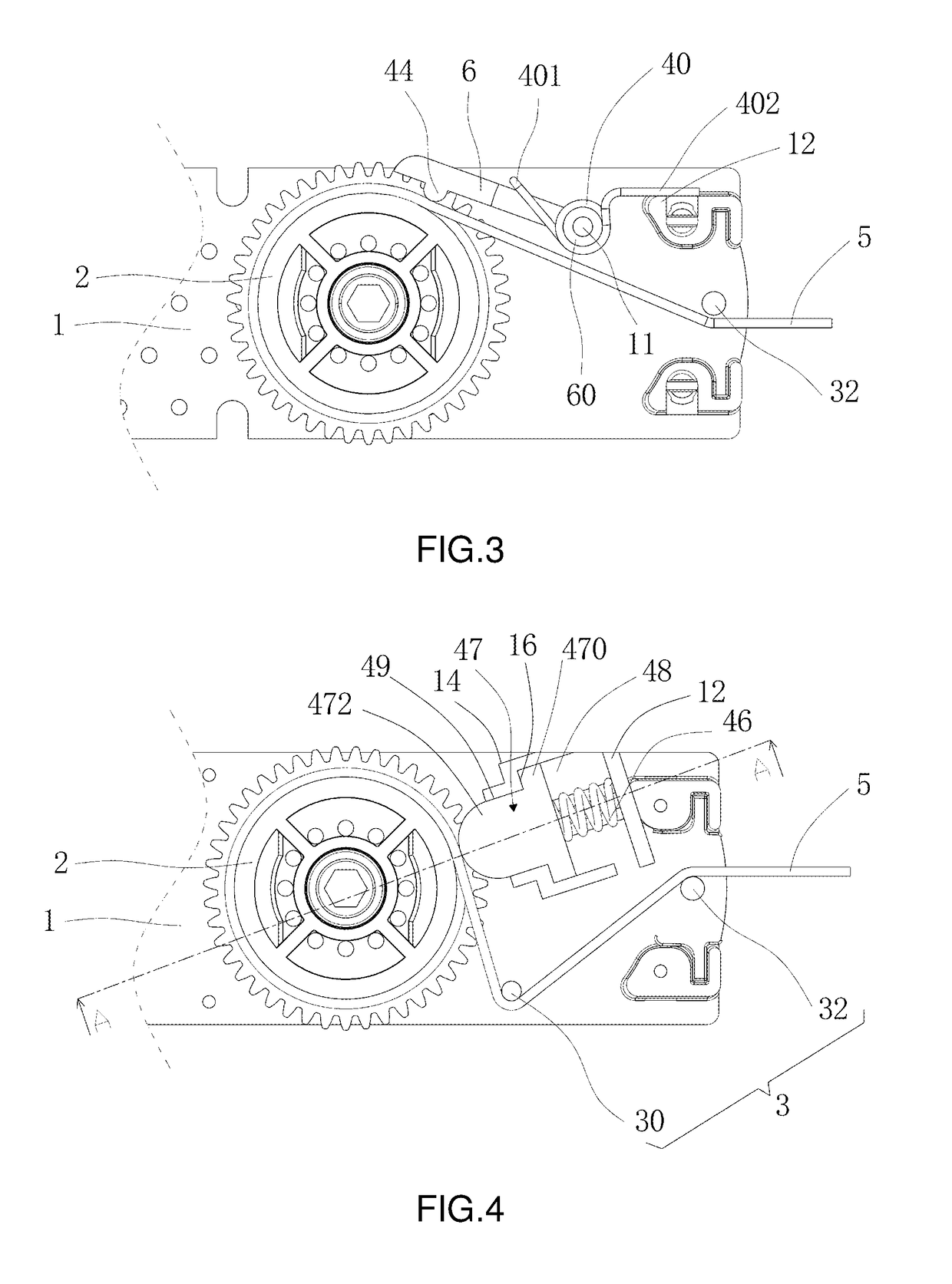 Cord winding mechanism for a cordless window blind