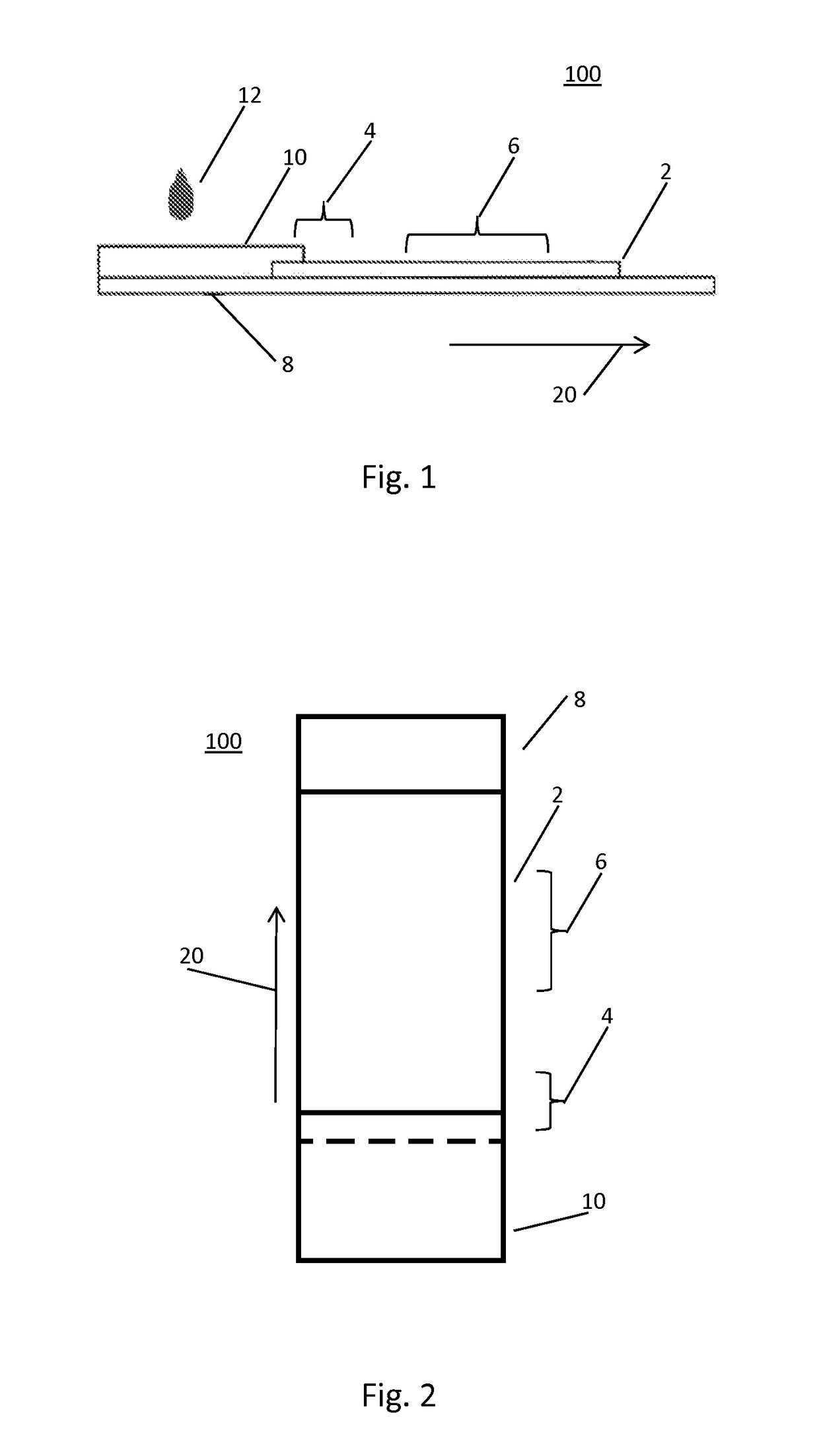 Detection of hemolysis using a chromatographic detection pad