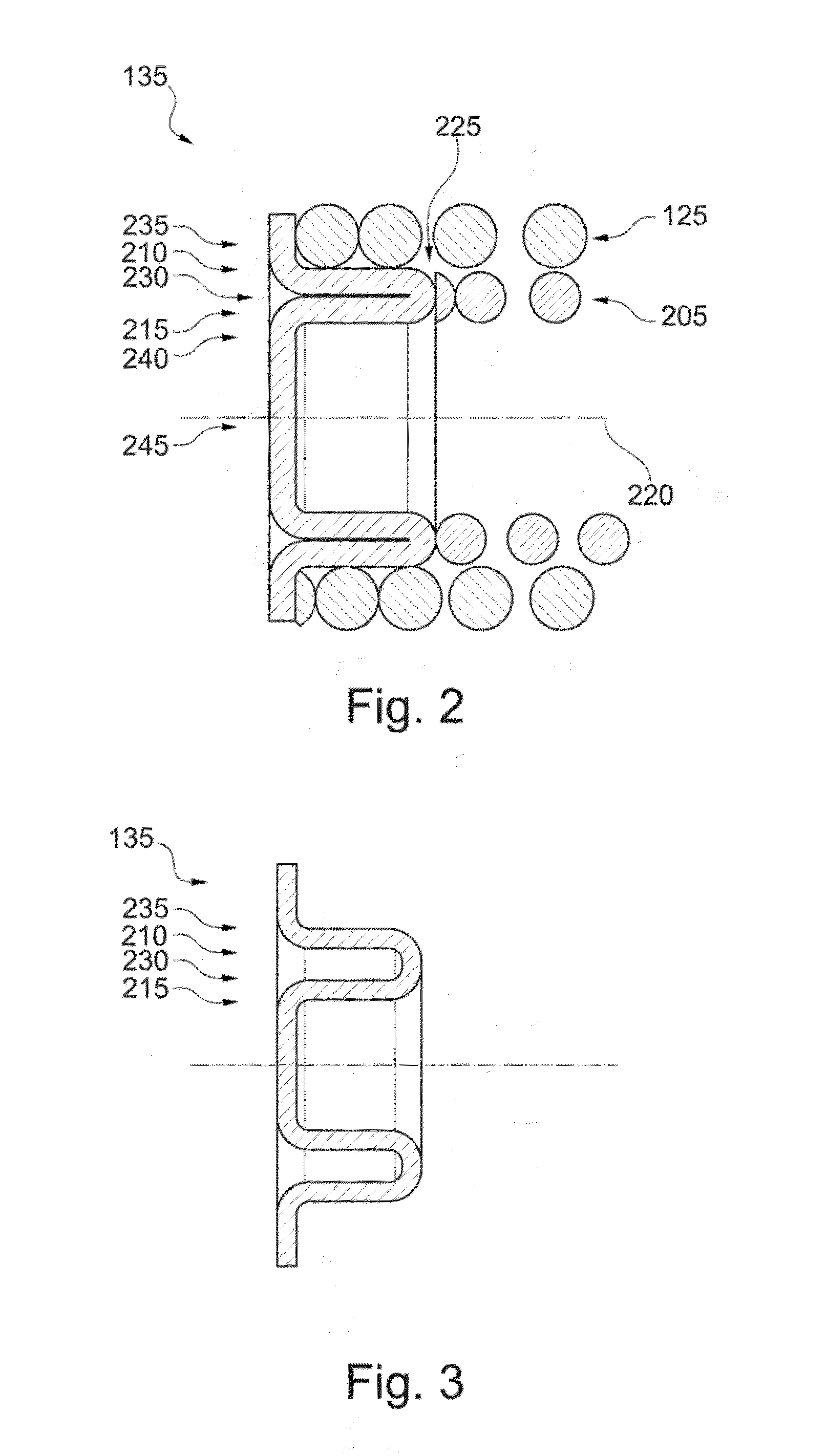 Torsional vibration damper with arc spring and end cap