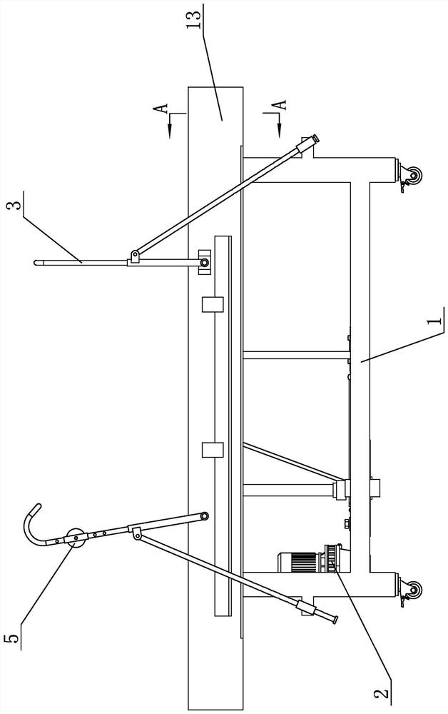 Four limb swinging exercising bed