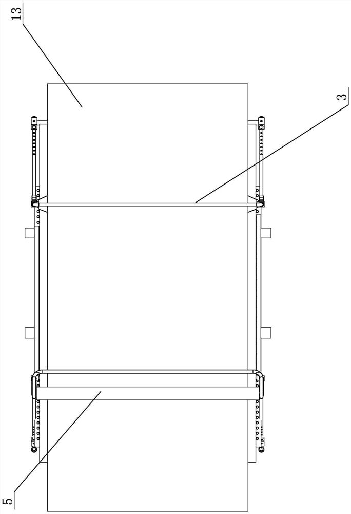 Four limb swinging exercising bed