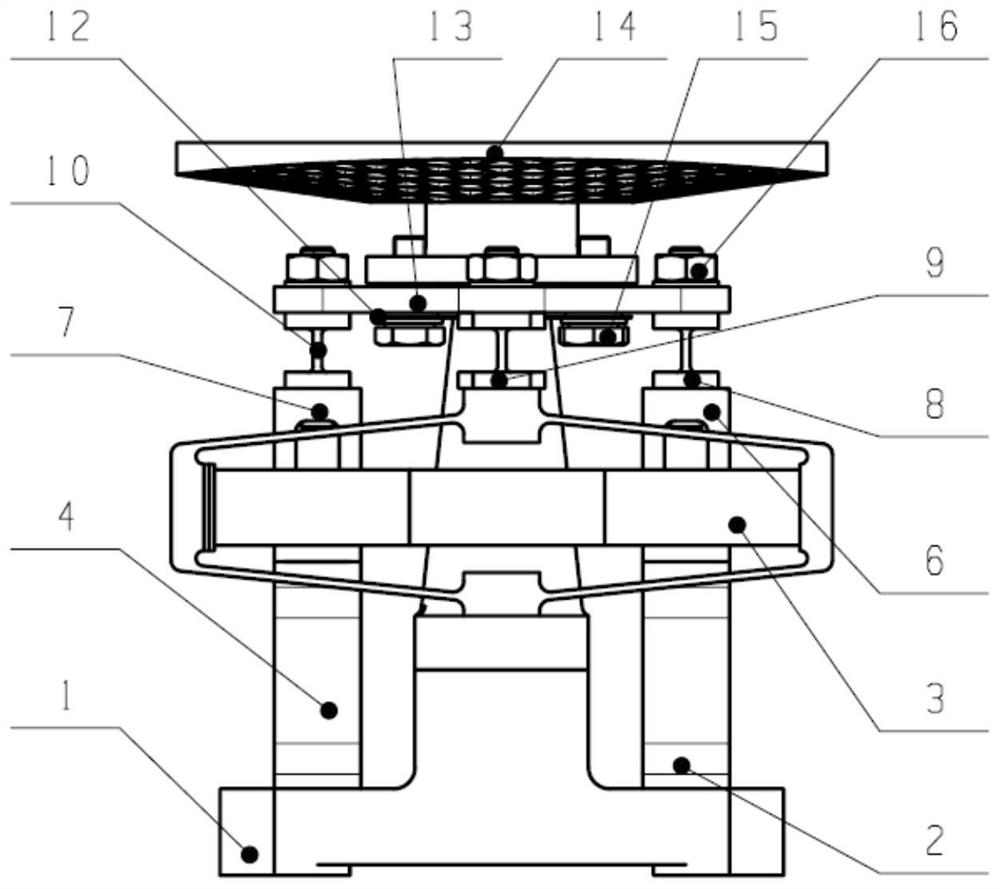 An optical path pointing precision adjustment device