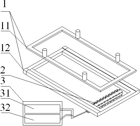 Detection device and method for LED chip and device