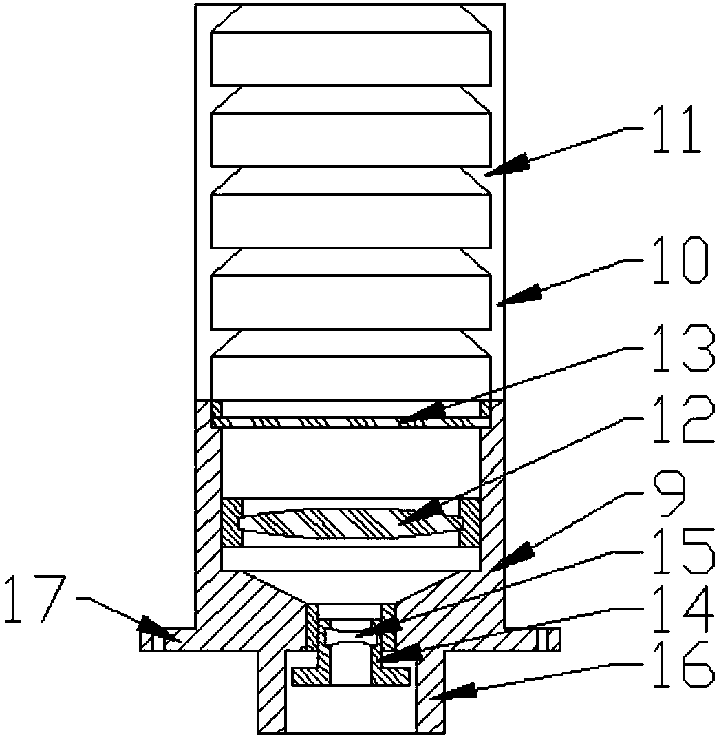 A collector type solar water heater