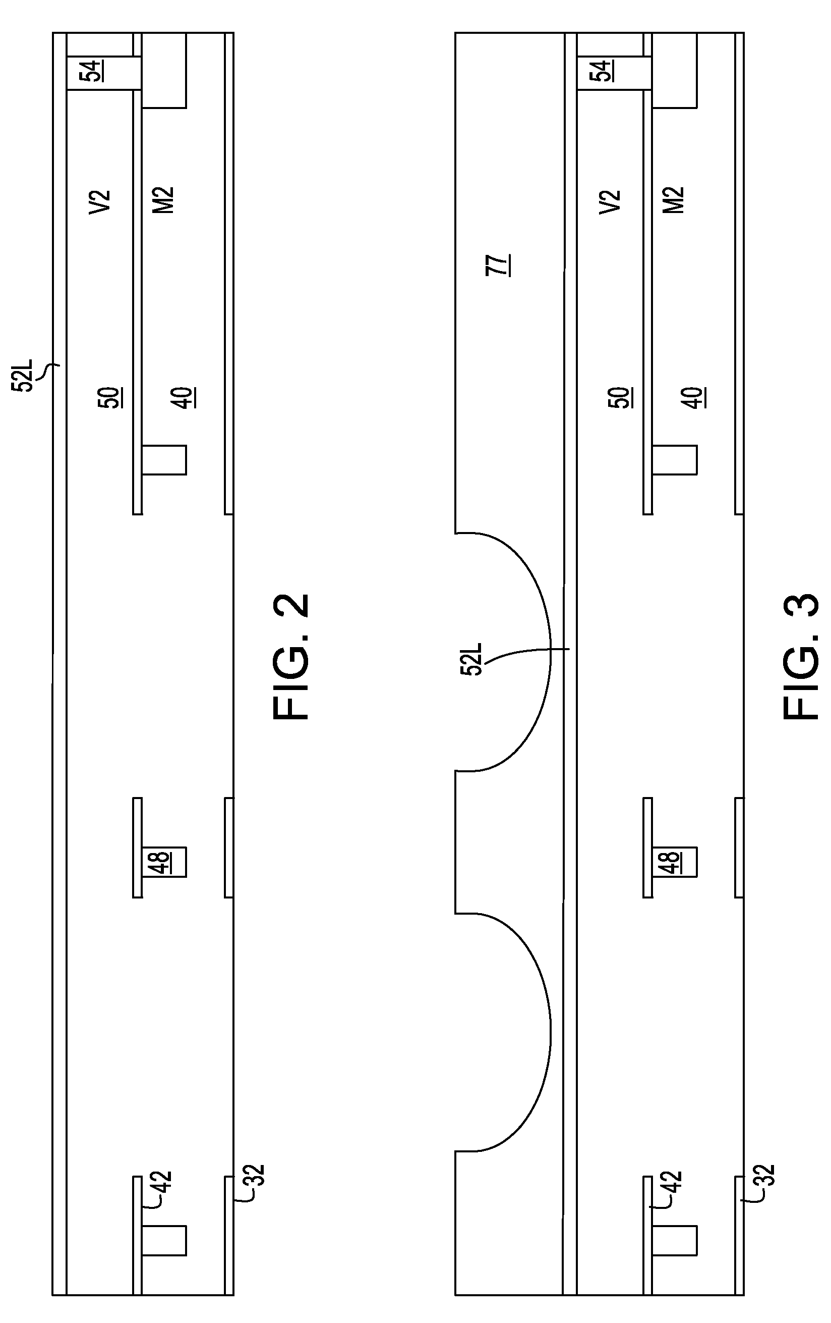 Method of forming an inverted lens in a semiconductor structure