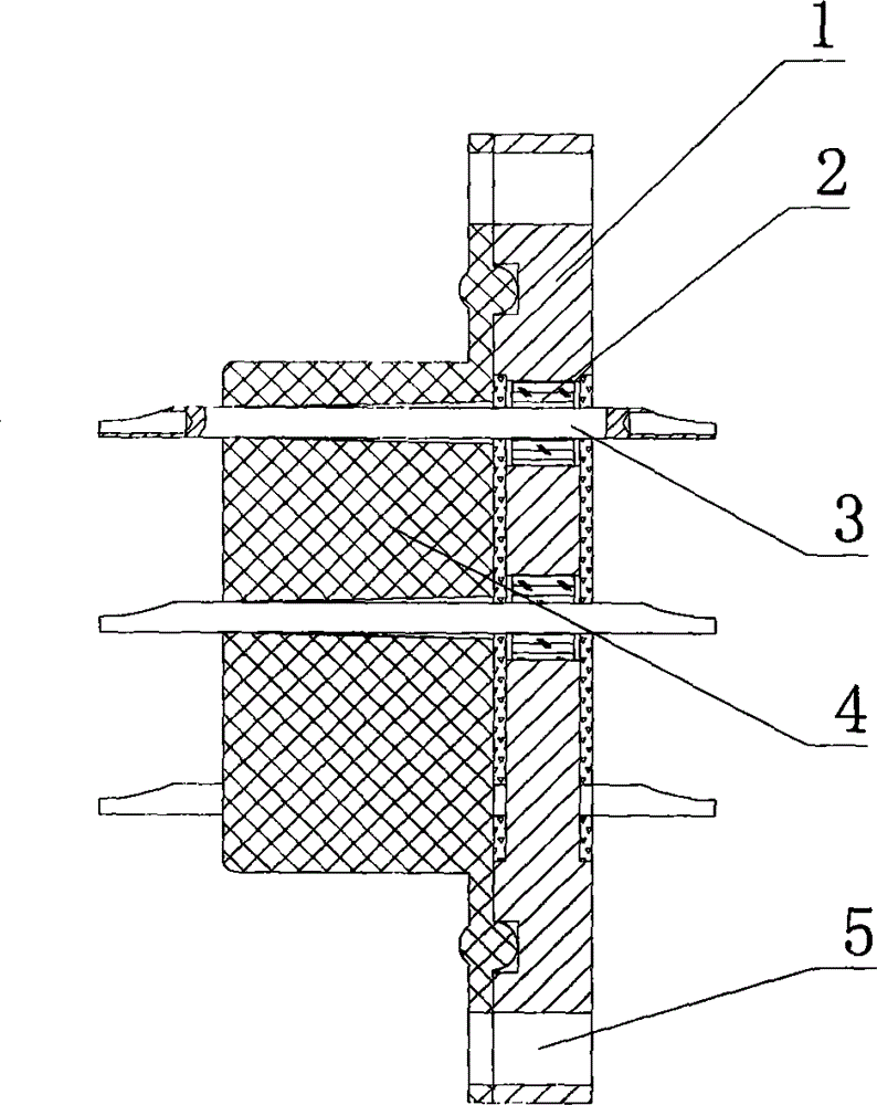 Leakage-proof plate