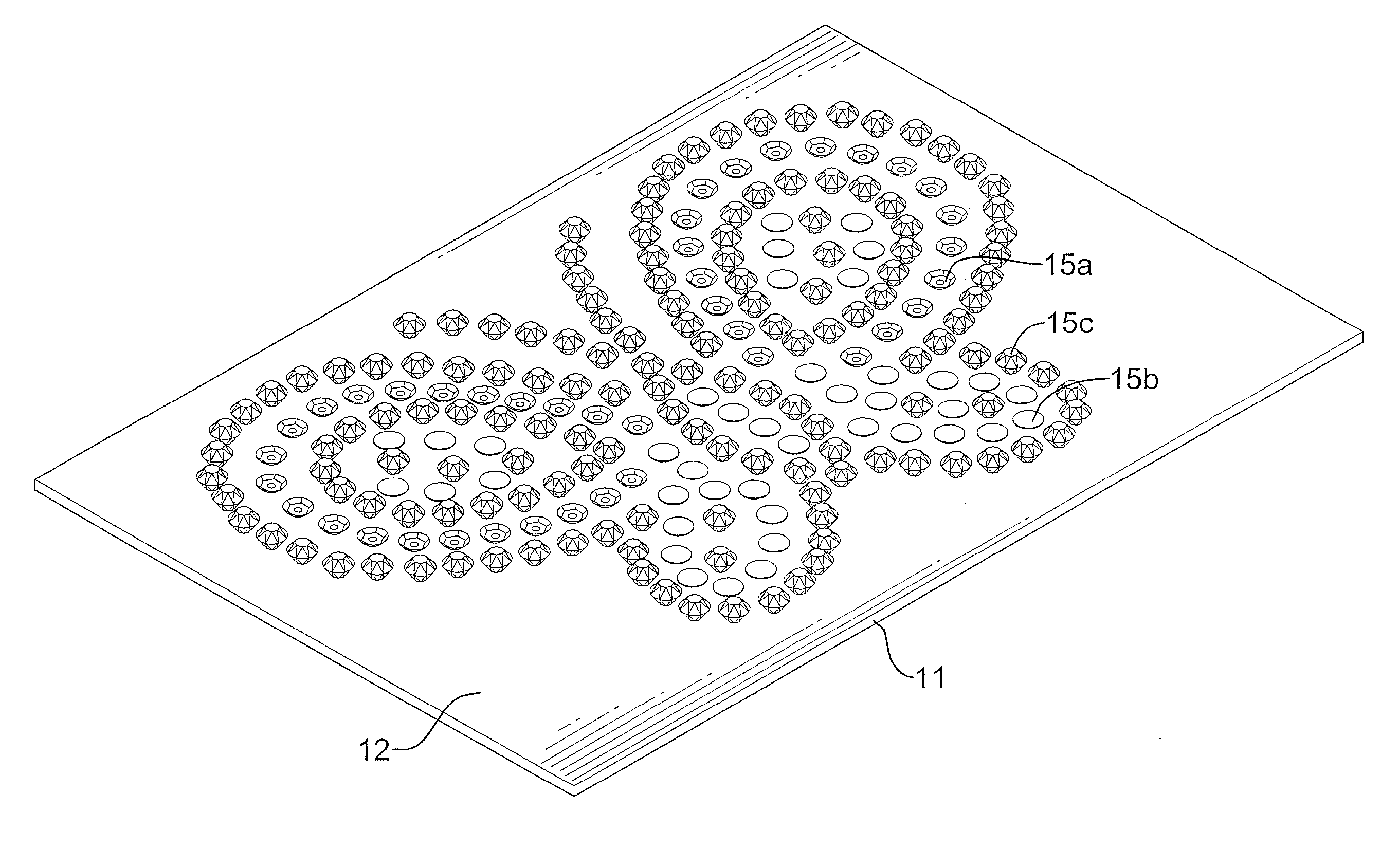 Method for making illustrated card