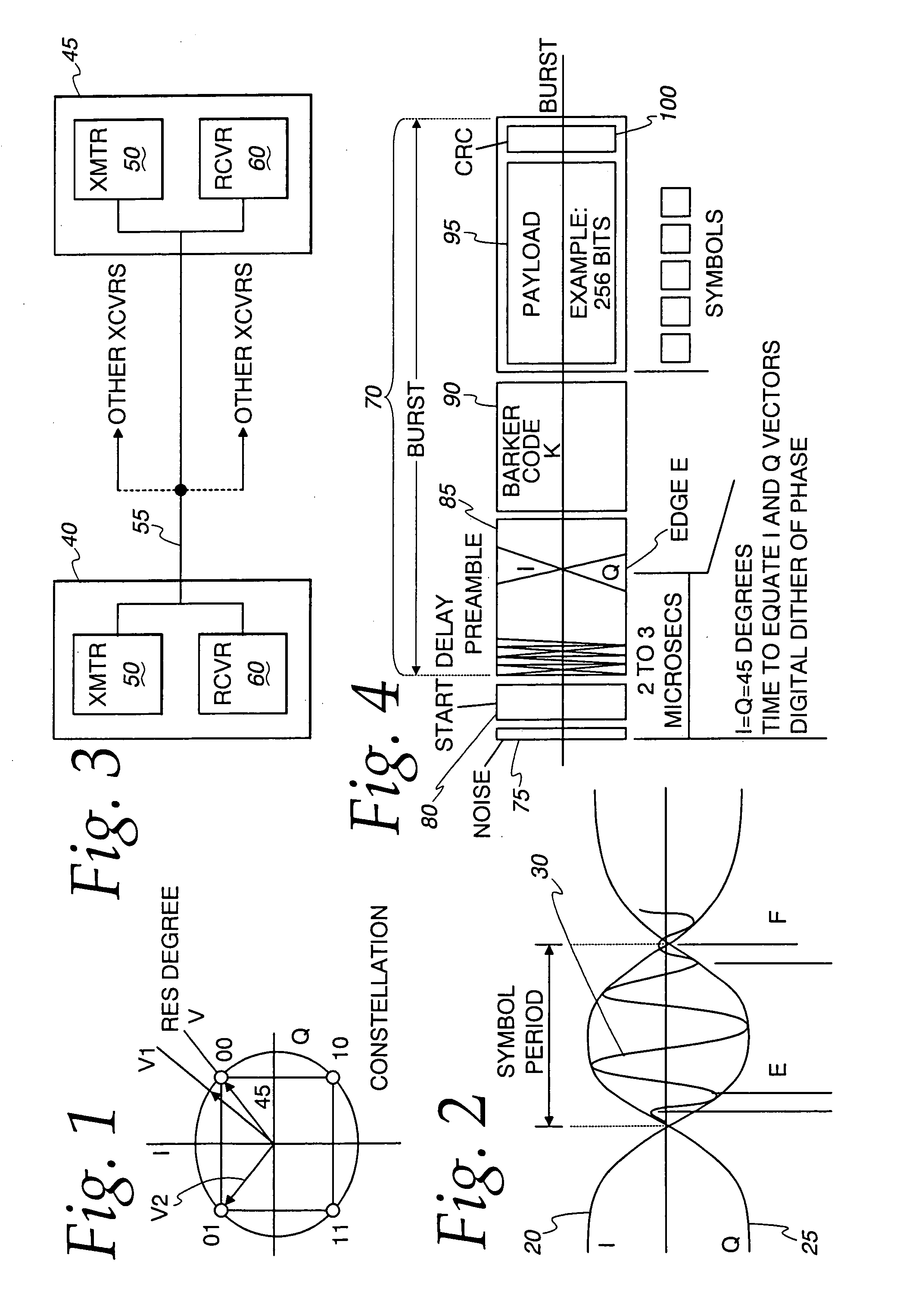 Phase shift key burst receiver having improved phase resolution and timing and data recovery