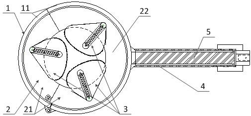 Tightening wrench device for tightening sleeve connecting steel bar