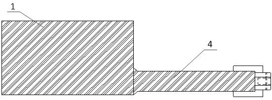 Tightening wrench device for tightening sleeve connecting steel bar