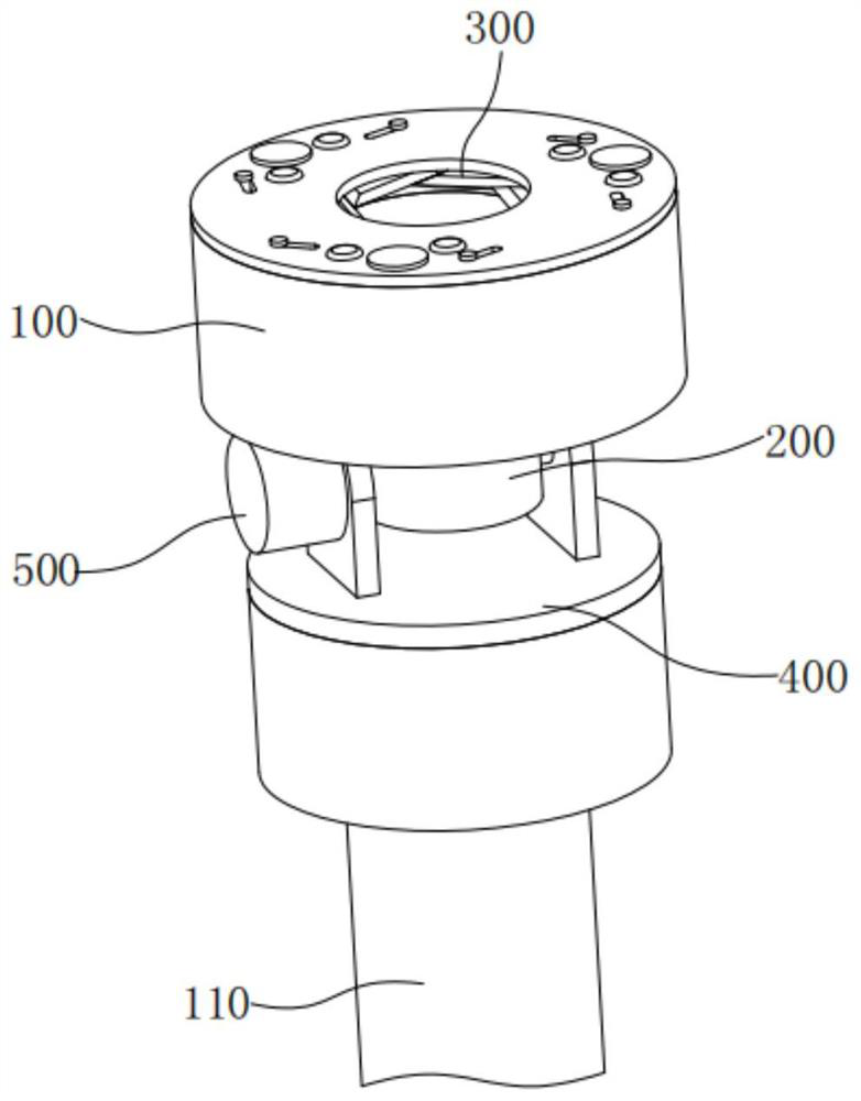 Endoscope with specimen taking function and using method thereof