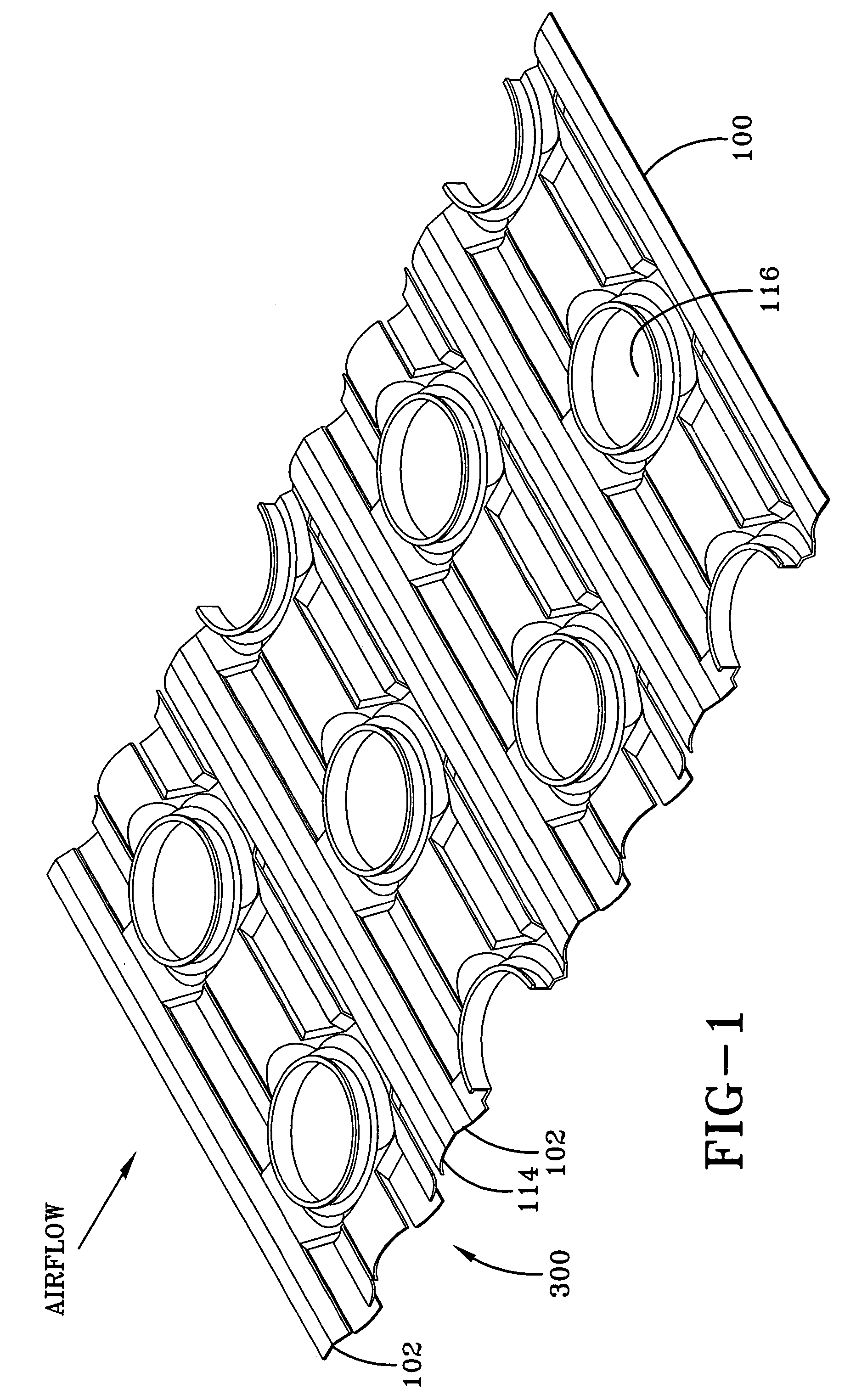 High-V plate fin for a heat exchanger and method of manufacturing