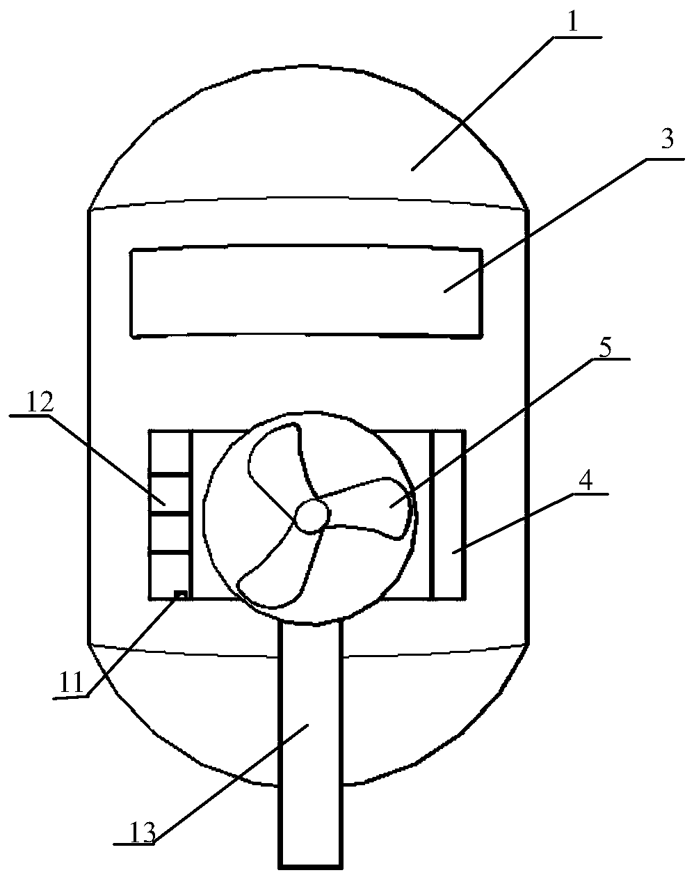 Efficient multifunctional protective mask for avoiding pneumoconiosis and application thereof