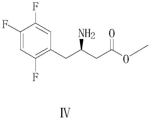 A kind of preparation method of (r)-3-amino-4-(2,4,5-trifluorophenyl) butyric acid methyl ester