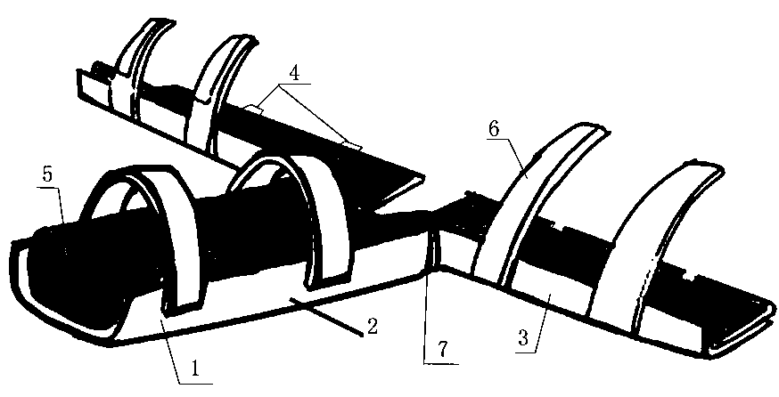 Medical multi-person multifunctional portable splint