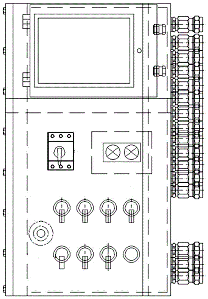 Anti-explosion fuel oil dehydration and deoxidizing device