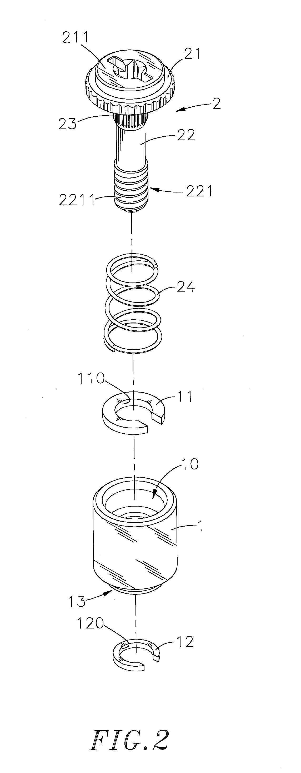 Floating fastener